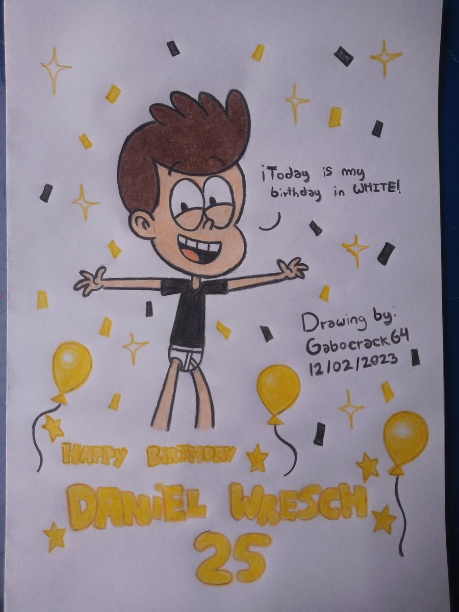 gabocrack64's tweet photo. A better birthday present for 🌟✨🎂Daniel Wresch🎂✨🌟
#DanielWresch #birthday #birthdaygift #birthdayboy #TheLoudHousefanart #TheLoudHouse #TheLoudHouseStyle #Gabocrack64 #Gabocrack64Louder #myart #myartwork https://t.co/0l9jFvhdCB