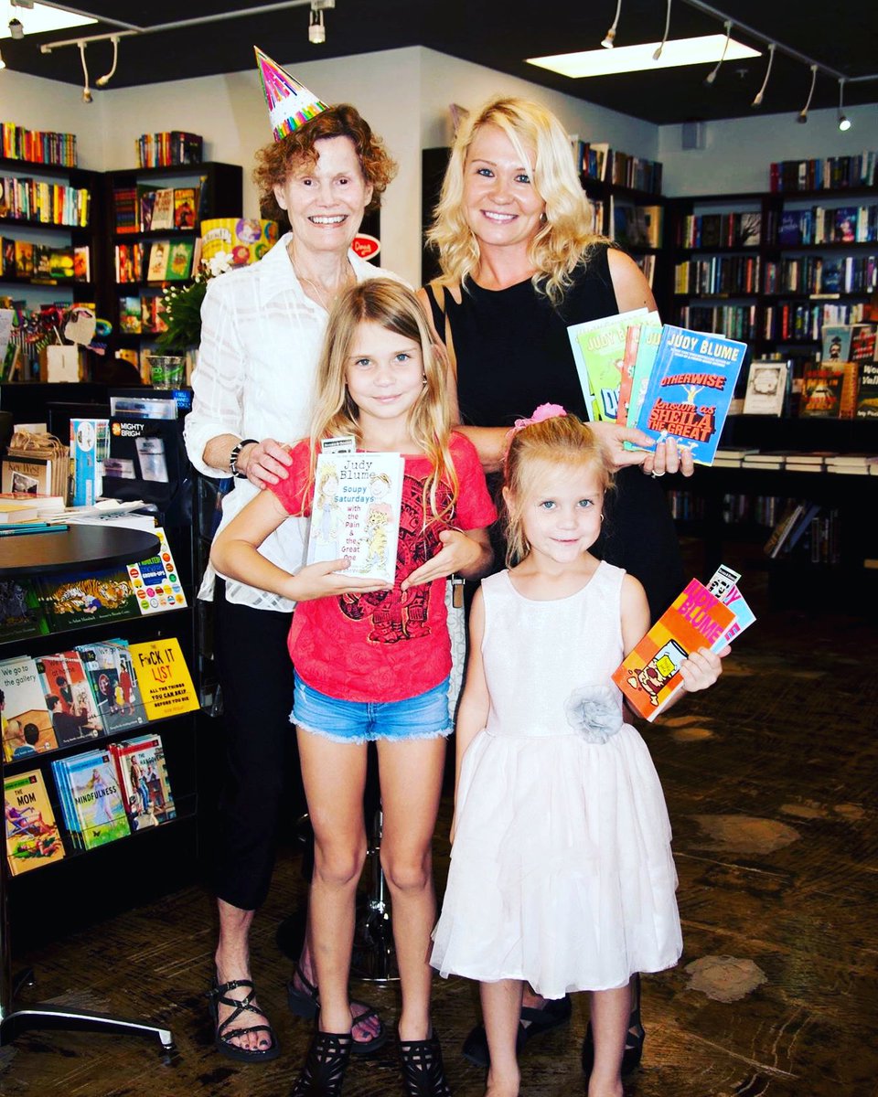 Happy birthday to Judy Blume, beloved author of novels for children, teens, and adults, cherished by so many generations. 
@booksandbookskw #judyblume