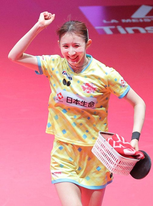 早田ひな サイン入り限定Tシャツ DREAM MATCH2020 サイズL