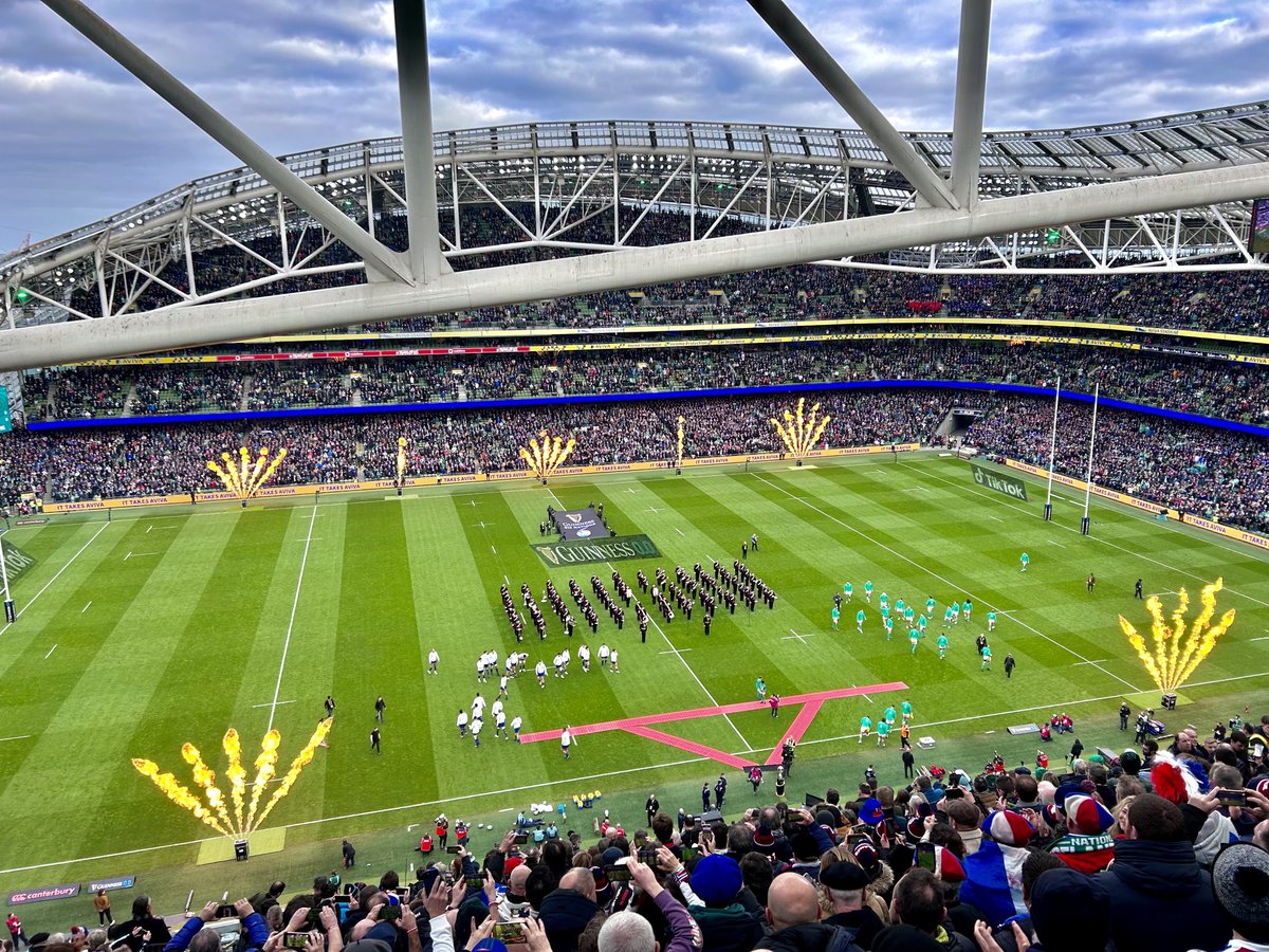 AVIVA Stadium on Twitter "RT AVIVAIRELAND A fantastic job done by