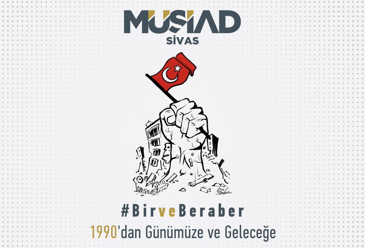 🇹🇷 #MUSIAD Kimdir? 

Dünyada saygın bir #Türkiye hayaliyle yola çıkan, hassasiyet sahibi iş adamlarının, 1990 yılında kurdukları bir “İşadamları Derneği”dir.

#Sivas #BirveBeraber