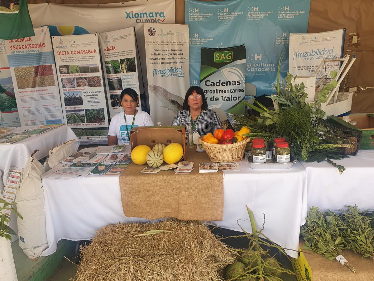 saghonduras's tweet photo. SAG cierra con broche de oro el stand informativo colocado en #Agafam 2023, donde hubo representación de las diferentes dependencias adscritas a la #SAG, dando a conocer diferentes proyectos que se están desarrollando para el beneficio de la población hondureña.
#UnidosPorElAgro https://t.co/j4CHRiioNh