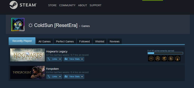 Darkknight2149's tweet photo. @ColdSunERA Since you privated your Steam, I'll just leave these right here. #Resetera

https://t.co/IHmYgmrFvC https://t.co/SM19Ll9Y6B