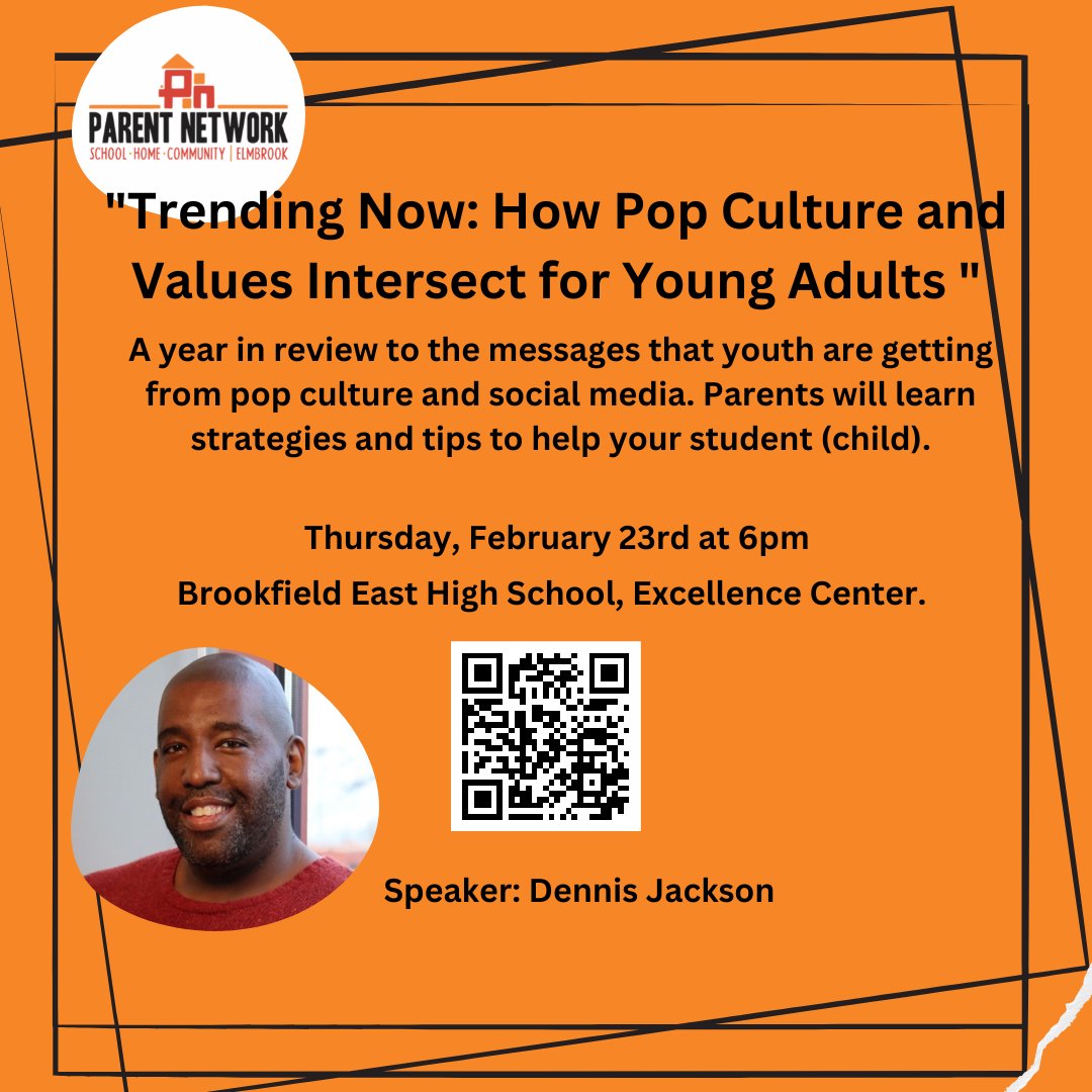 Join us for "Trending Now: How Pop Culture and Values Intersect for Young Adults" on Thu, Feb 23rd at 6pm at the BEHS Excellence Center. Register here: TrendingNow2023.eventbrite.com