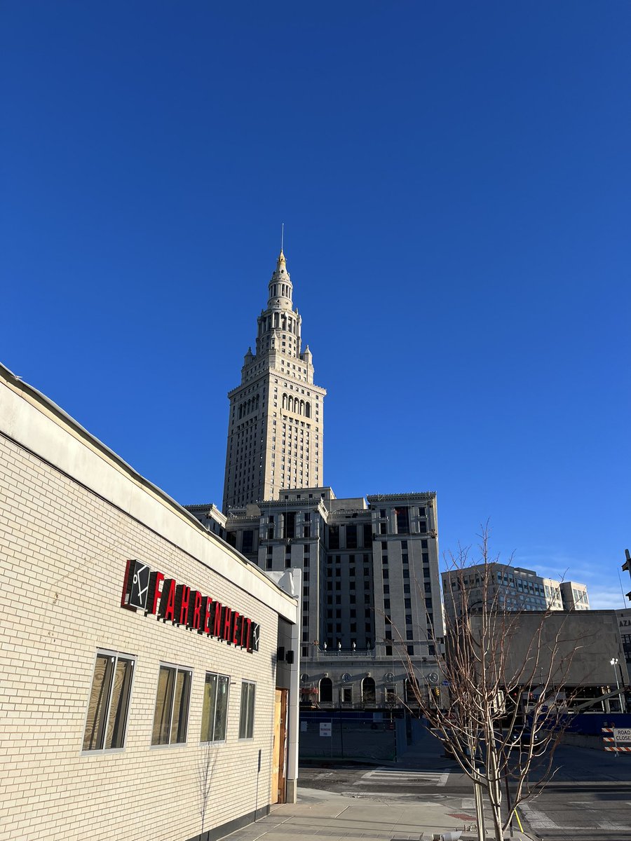 For some reason, I always had it in my head that Lebron James lived in the top of this tower… and kept watch over the city of Cleveland