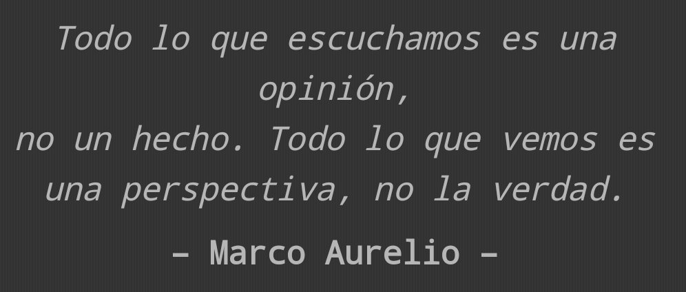 JesusMahia's tweet photo. Cuanta razón tenía Marco Aurelio y que actual es. https://t.co/kWlqeQzLTO