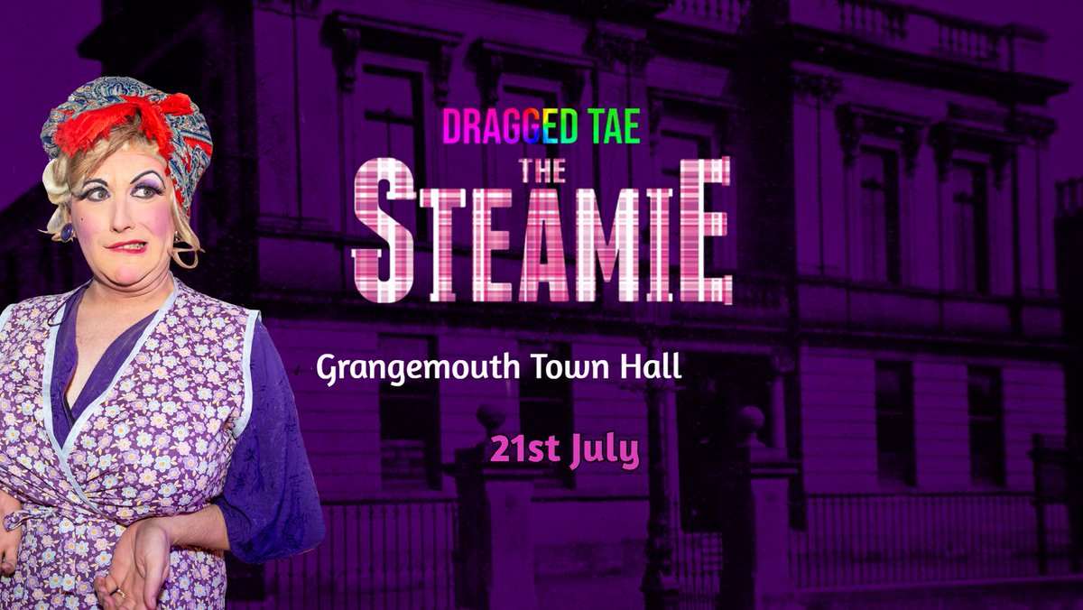 Grangemouth town hall tickets now on sale : eventbrite.co.uk/e/dragged-tae-…