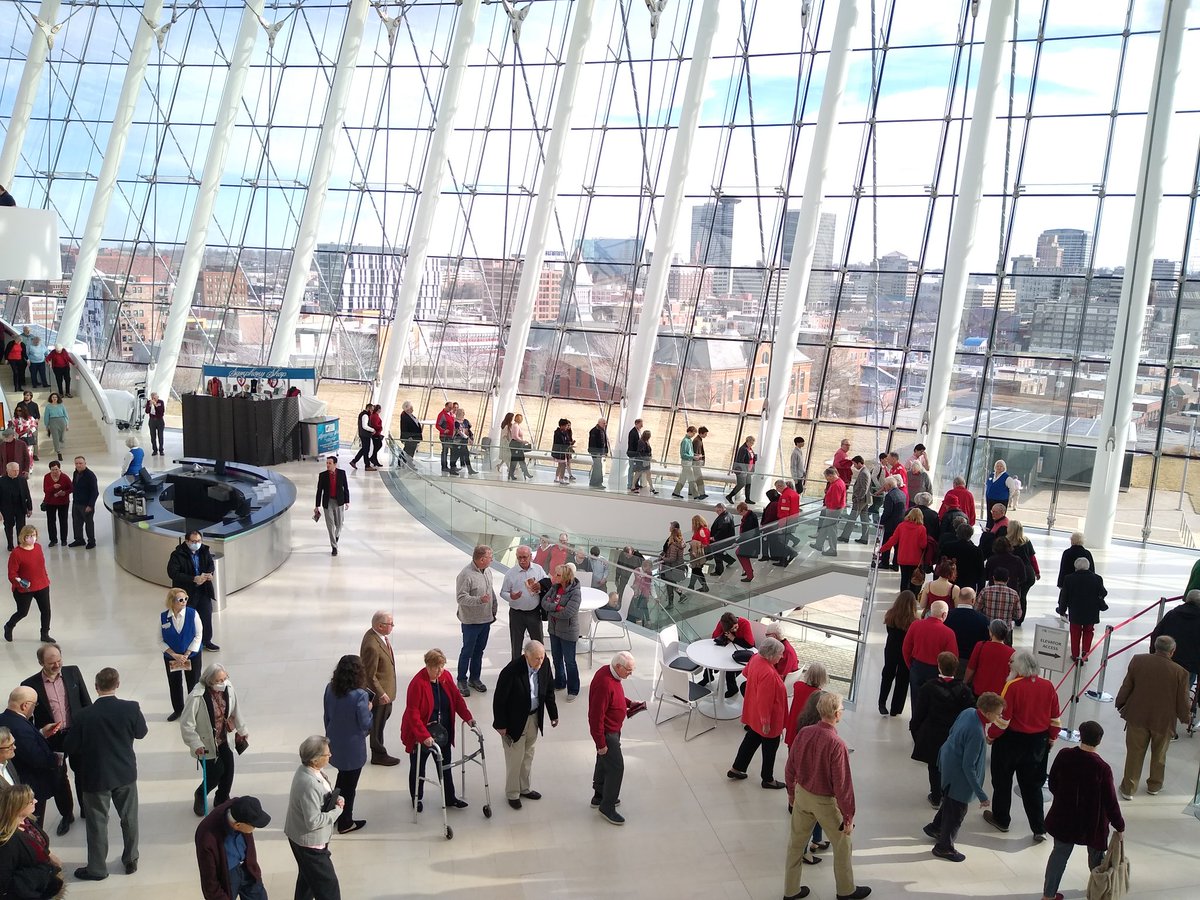 Before the excitement of <a href="/Chiefs/">Kansas City Chiefs</a>  <a href="/SuperBowl/">Super Bowl</a>, we joined many in red for fabulous music <a href="/kcsymphony/">Kansas City Symphony</a> including world premiere #saxophoneconcerto. Amazing!   #WellRoundedDay