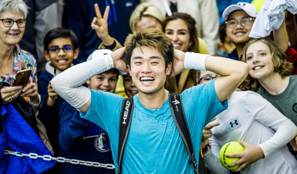 jmgmoron's tweet photo. YIBING WU acaba de hacer historia al convertirse en el primer chino en ganar un título ATP.

Lo ha hecho, además, ganando a Isner y sus ¡44! aces. Una absoluta locura. Vaya semanita para él. https://t.co/XhFpTZCzJw
