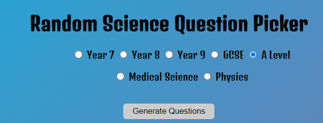 This is fantastic. A swish retrieval tool from St Mary's Blackpool. For Y7-9, GCSE Science and A-Level Physics and Medical Science. Top notch! sciencequiz.st-mary.blackpool.sch.uk