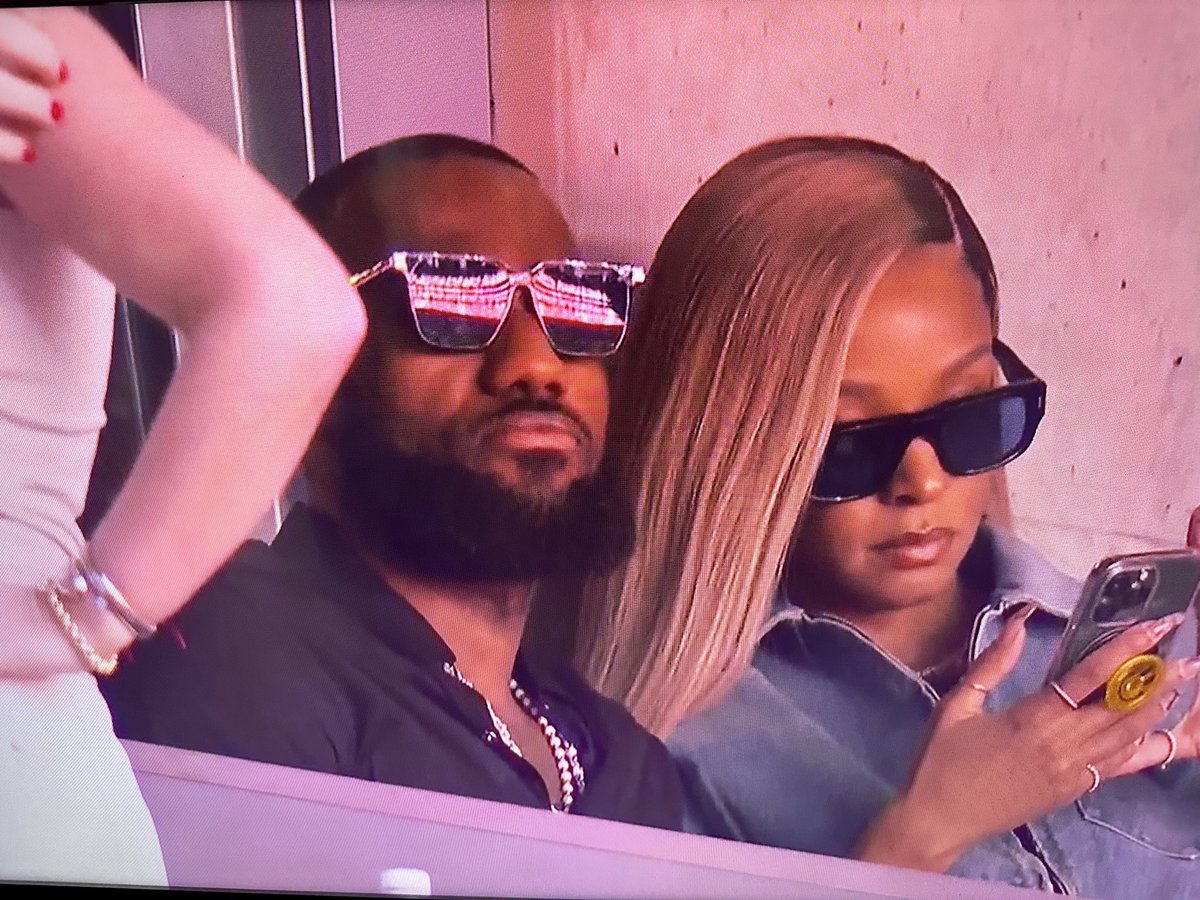 Goat James at the Super Bowl 🐐👑