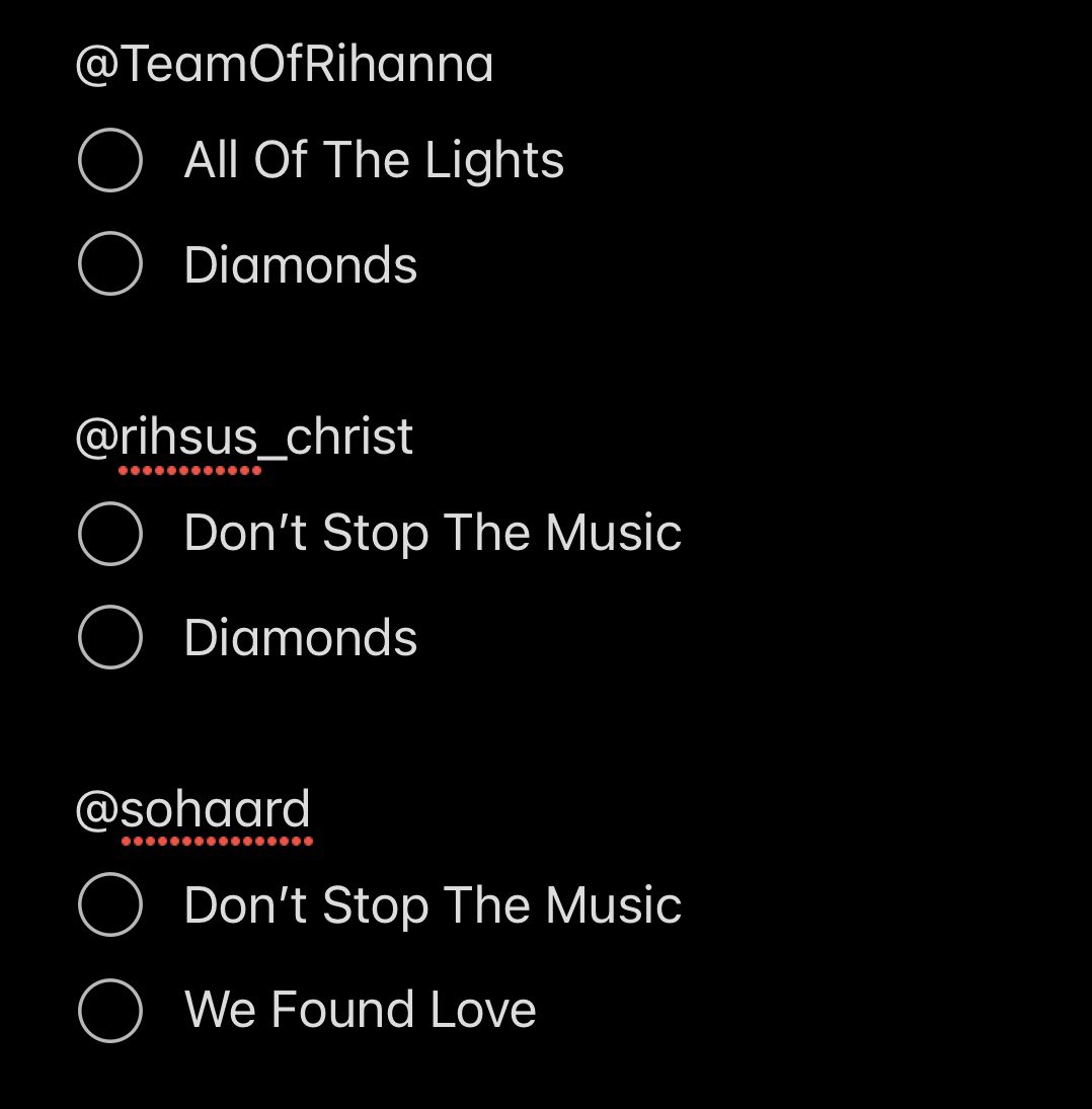 These are our bets for Rihanna’s first song and last song at the Super Bowl! I’ll update this later to see who got anything right! ⚓️🔥
#Me + @antifknrockwell @Rihsus_Christ @ellavocadoes @TeamOfRihanna @FentyStats @SoHaard