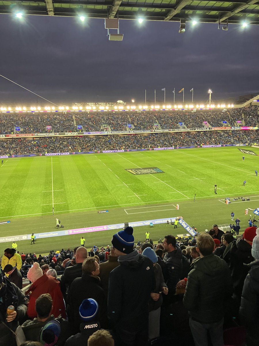 Great day in Edinburgh on Saturday topped of with a brilliant Scotland win at the Rugby