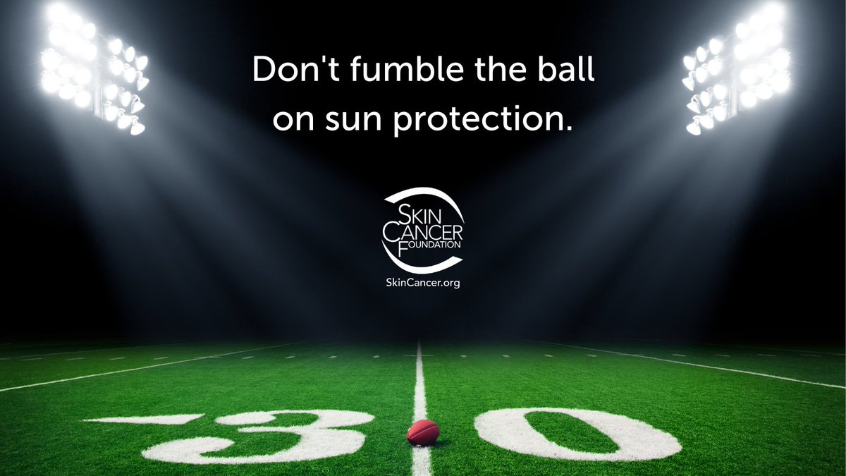 Are you fumbling the ball on your daily sun protection? Read NFL coach Sean McDermott's tips for skin cancer prevention here: skincancer.org/blog/nfl-coach… #superbowl #sunprotection