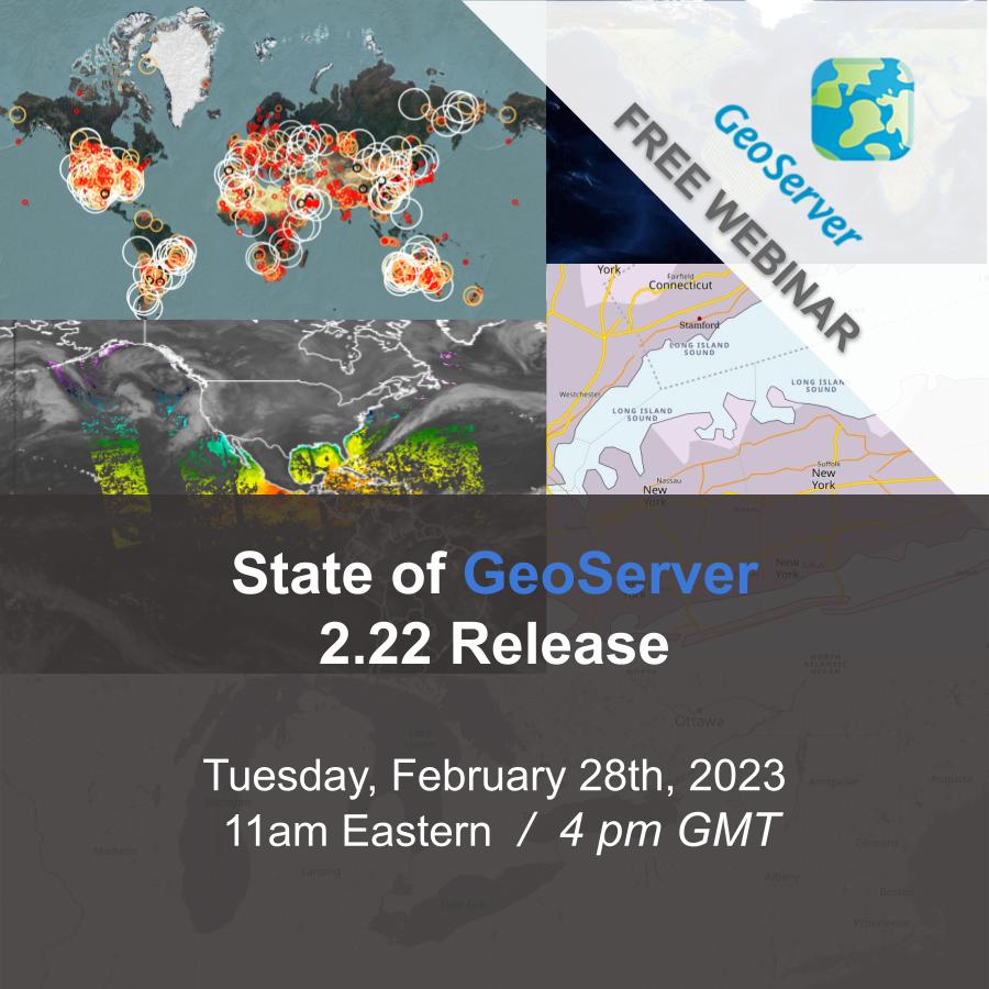 GeoSolutions ๐ฎ๐น ๐บ๐ธ ๐ช๐บ ๐ (@geosolutions_it) on Twitter photo Join us on Feb 28th for a #free #webinar on the latest major release of #GeoServer. We will cover major highlights and provide 30 mins Q&A with <a href="/geowolf/">GeoWolf</a> ๐๐๐
Info ๐ bit.ly/geoserver-2022โฆ
#gischat <a href="/OSGeo/">OSGeo https://fosstodon.org/@osgeo</a> <a href="/foss4g/">FOSS4G 2024 | https://fosstodon.org/@foss4g</a> <a href="/GeoserverO/">The Real GeoServer</a> <a href="/mapstore2/">MapStore ๐ฎ๐น</a> #gis #webgis <a href="/GeoNode/">GeoNode</a> <a href="/CesiumJS/">Cesium</a> Join us on Feb 28th for a #free #webinar on the latest major release of #GeoServer. We will cover major highlights and provide 30 mins Q&A with <a href="/geowolf/">GeoWolf</a> ๐๐๐
Info ๐ bit.ly/geoserver-2022โฆ
#gischat <a href="/OSGeo/">OSGeo https://fosstodon.org/@osgeo</a> <a href="/foss4g/">FOSS4G 2024 | https://fosstodon.org/@foss4g</a> <a href="/GeoserverO/">The Real GeoServer</a> <a href="/mapstore2/">MapStore ๐ฎ๐น</a> #gis #webgis <a href="/GeoNode/">GeoNode</a> <a href="/CesiumJS/">Cesium</a>