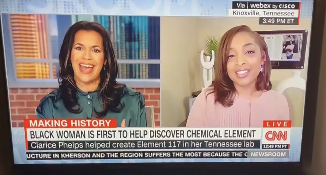 Thank you @FWhitfield and @CNN  for having me on the show today!! #IAmBlackHistory #BHM