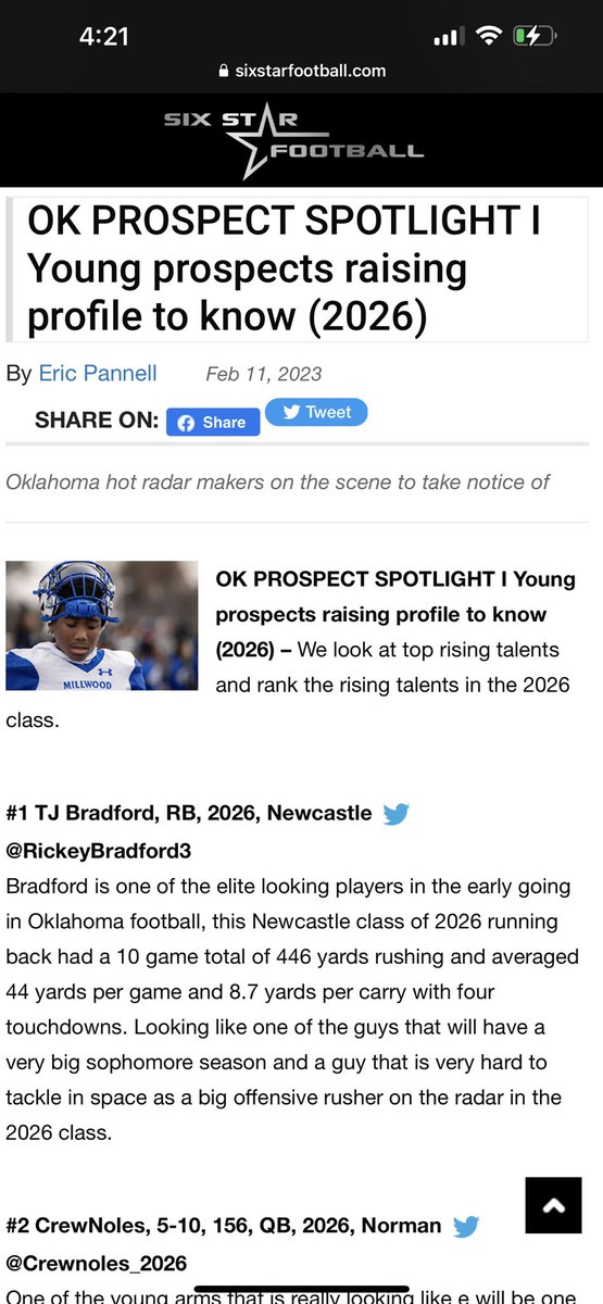 Taylor “TJ” Bradford tweet media