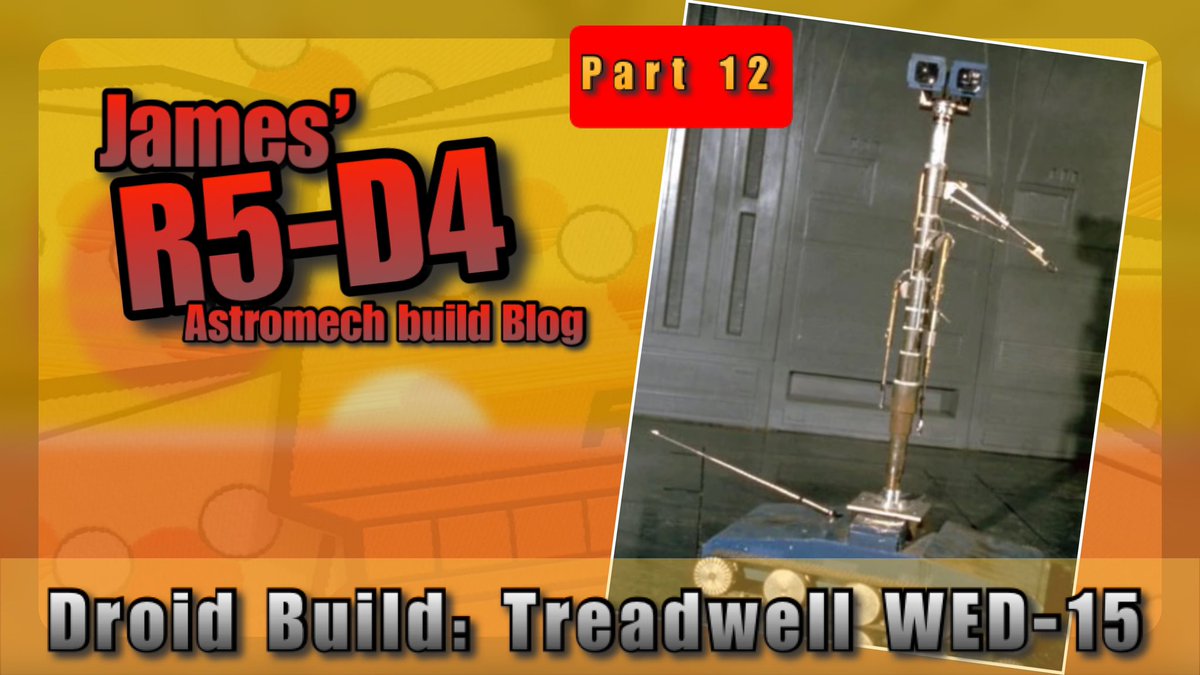 JamesR5D4's tweet photo. Treadwell WED-15 droid build : Part 12: This week’s Blog update #3Dprinting & #woodworking https://t.co/fFgSgJmqqJ #cad #ultimakerS5 #pla #abs #treadwelldroid #wed #blog @Ultimaker #droidbuildersuk https://t.co/SNYJt1BK9t