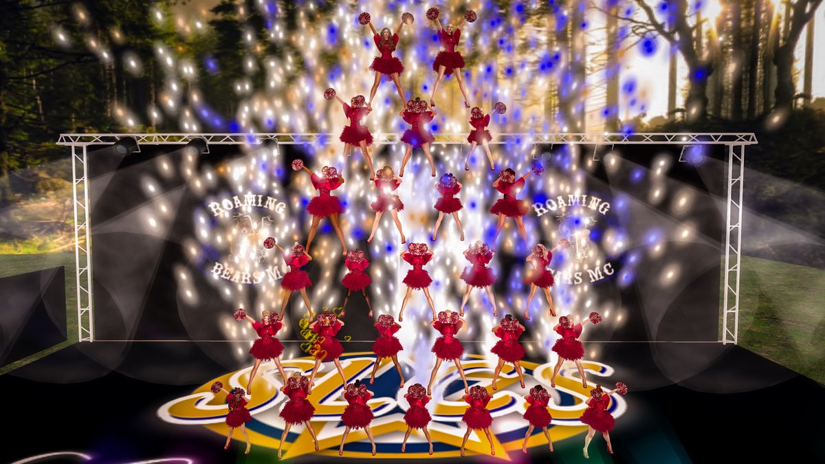 aero_bigboots's tweet image. 27 Cheerleader Pyramid, 2 February 2023 #slcs #cheerleader #humanpyramid #avatarpyramid #secondlife