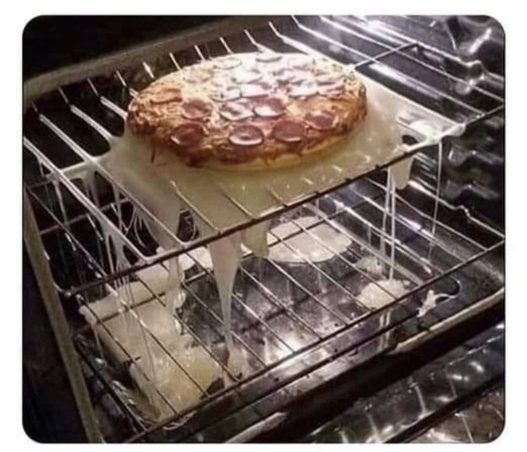 Ya'll like your pizza, with or without the plastic cutting board? 😳🤣🤣