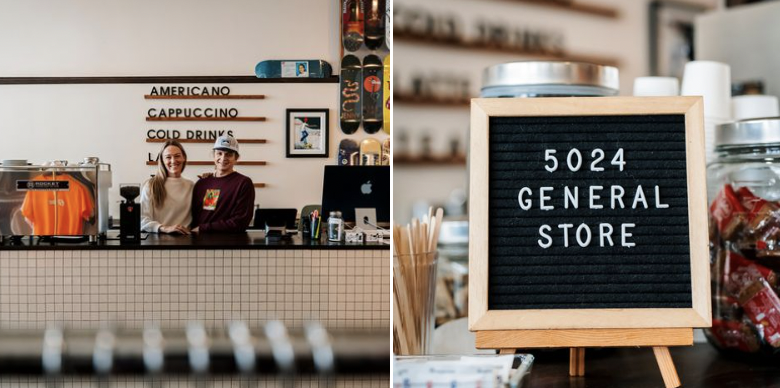 If you find yourself walking on 50 avenue in the City of Lacombe, look up for 5024 General Store. A great place to visit!