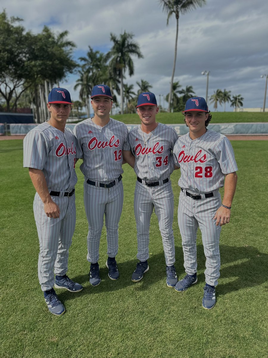 Might be the cleanest road pins in the game <a href="/FAUBaseball/">Florida Atlantic Baseball</a> 🔥
