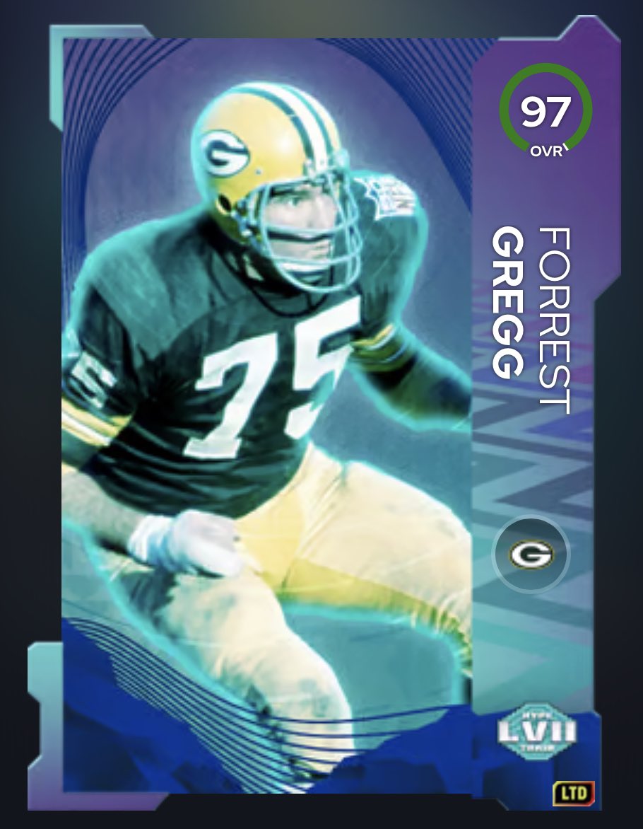 🔥 MUT 23 GIVEAWAY 🔥

We are giving away 97 Rated Forest Gregg to two LUCKY Winners. (any platform) 

Rules to Enter:

Must - FOLLOW US and RETWEET

Winners announced 02/15/2023 
mutpacks.com #SuperBowl