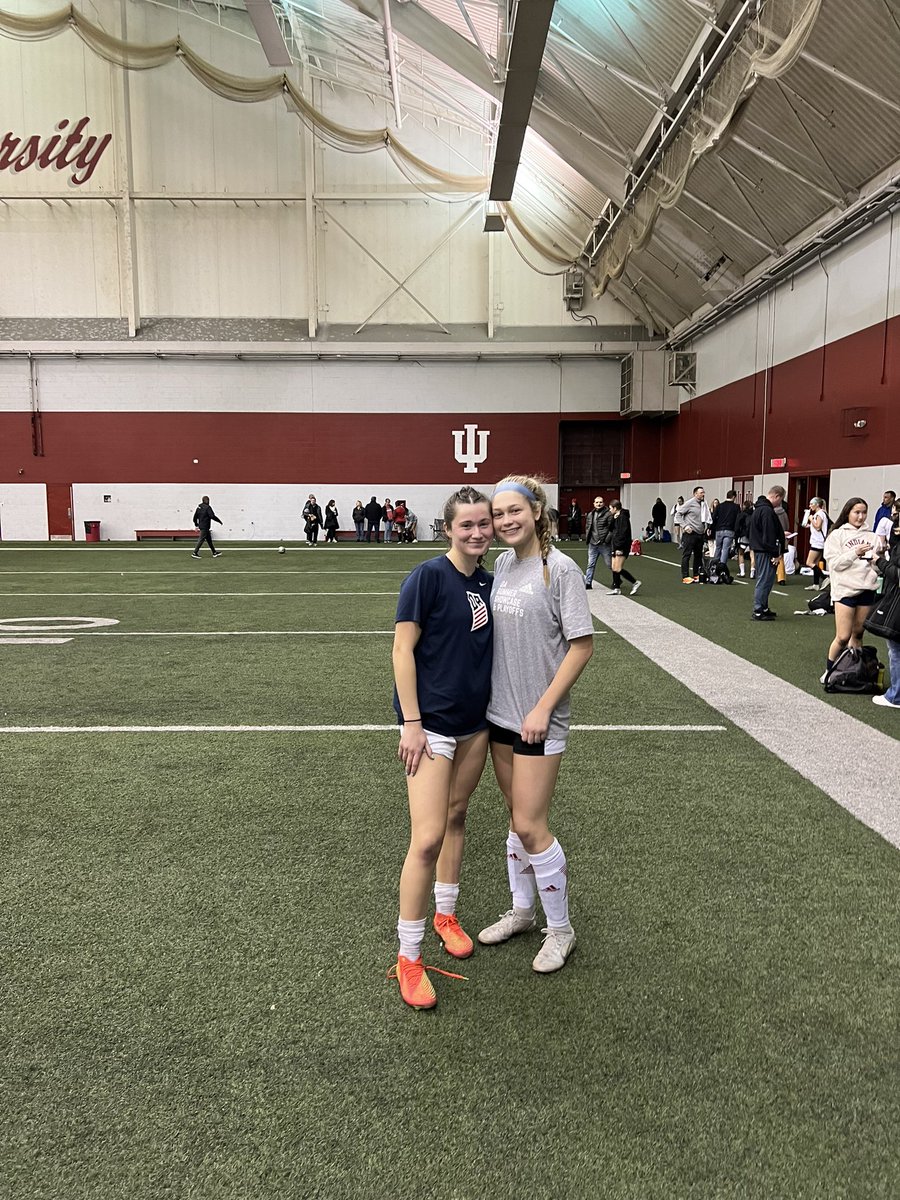 I had an amazing time at Indiana University id camp. I enjoyed working and learning new skills with the coaching staff of <a href="/IndianaWSOC/">Indiana Women's Soccer</a>