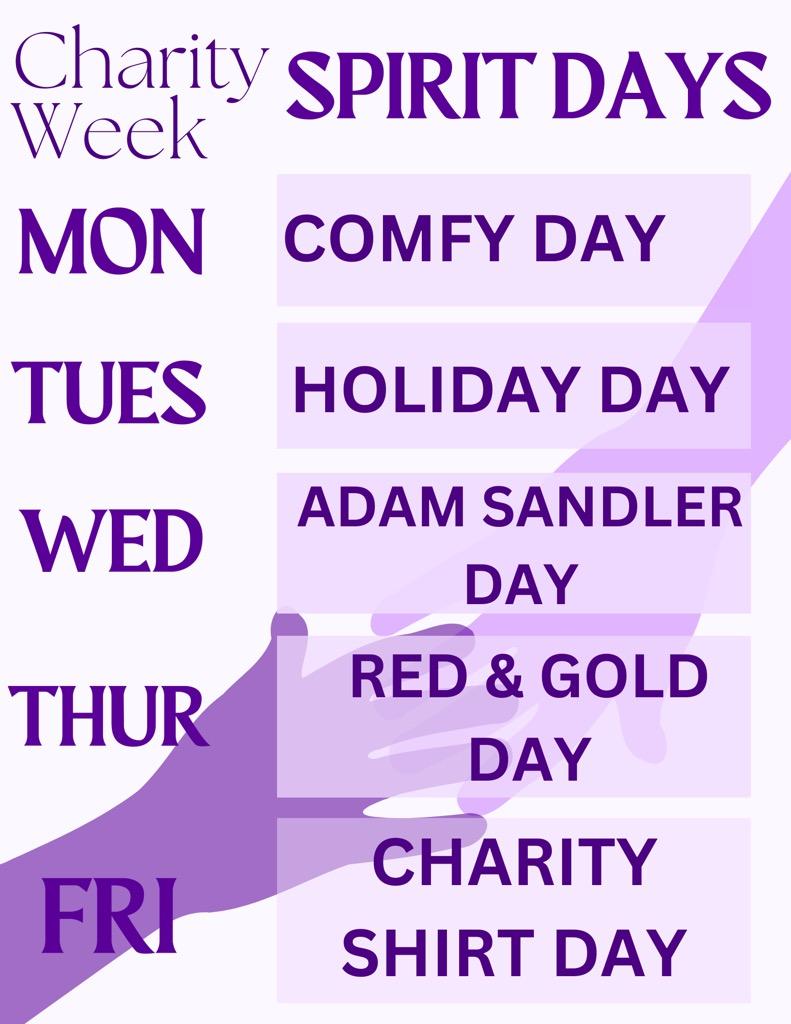Show your spirit this week, Red Hawks!
