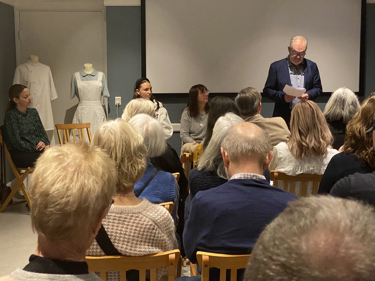 InnovateDignity's tweet photo. Pictures frm the exhibition of ‘When we get old’ at Kolding, Denmark. The exhibition will continue till 31.03.23 at the Danish Museum of Nursing History in Kolding, Denmark. @AarhusUni @PhD_Brighton @MSCActions @MSCANetwork @uniofbrighton @SSTSundhed @theRCN https://t.co/6joePPVd30