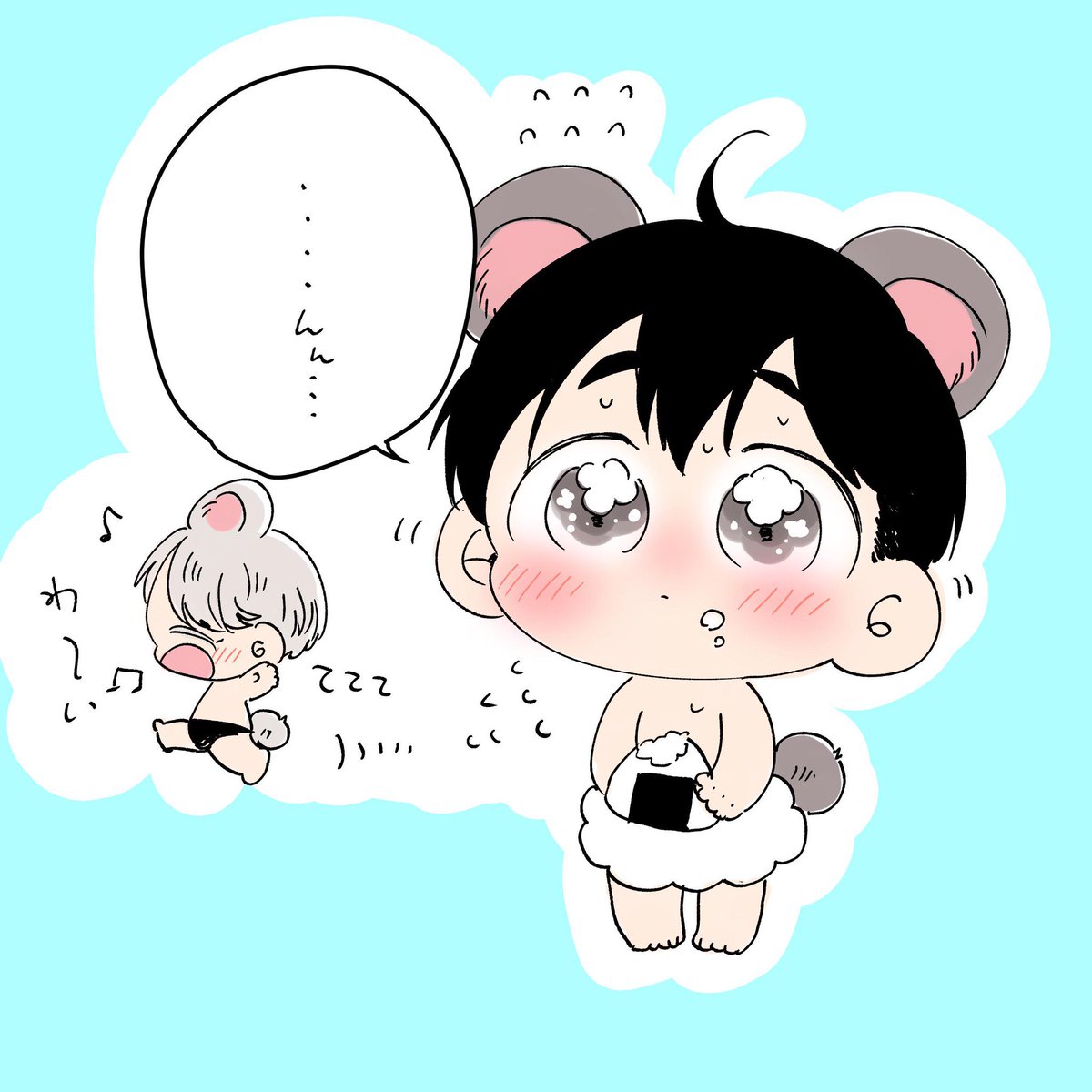 しらないよねえ〜🐻🐰 