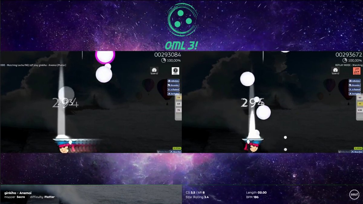 SecreLol's tweet photo. this format for showcasing mixed mod should be adopted throughout all tournaments

huge shout to OML https://t.co/n3wjNzXVXj