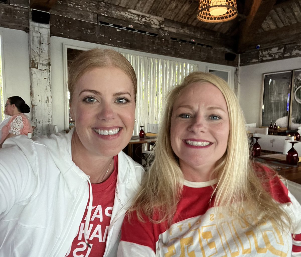 Cheering on the Chiefs all the way from Florida! #LFG #ChiefsKingdom #MahomesIsMyValentine