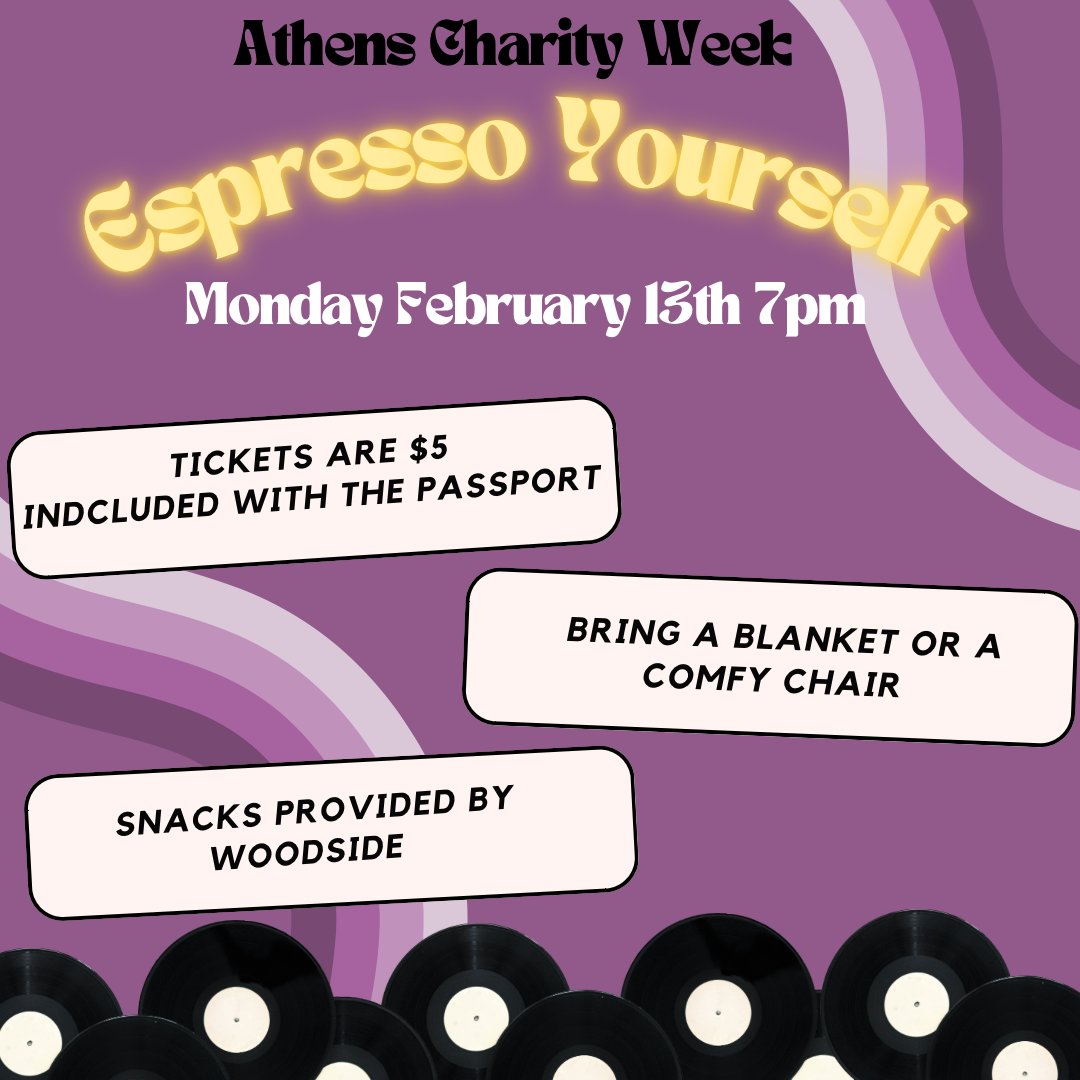 Hope to see you Monday night for many entertaining performances!