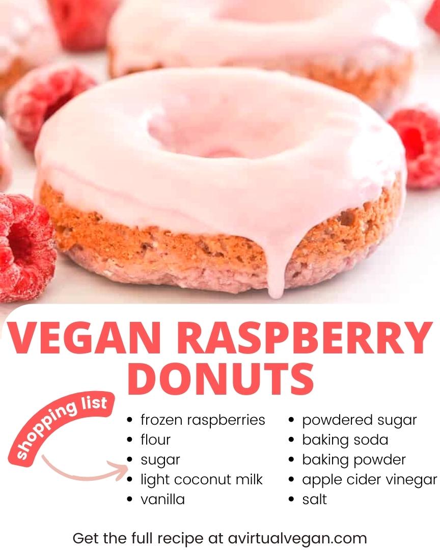 avirtualvegan's tweet photo. Delicious Vegan Raspberry Donuts! Perfect for Valentine's Day! 💖
✅ RECIPE: https://t.co/i8FgItTqQd https://t.co/srVJNFgrSq