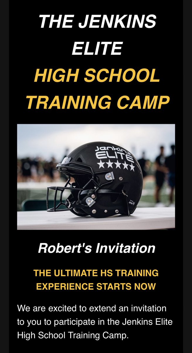 RJWeaver06's tweet photo. Thank you @jenkins_elite for the invite https://t.co/TCfAf2GNgF