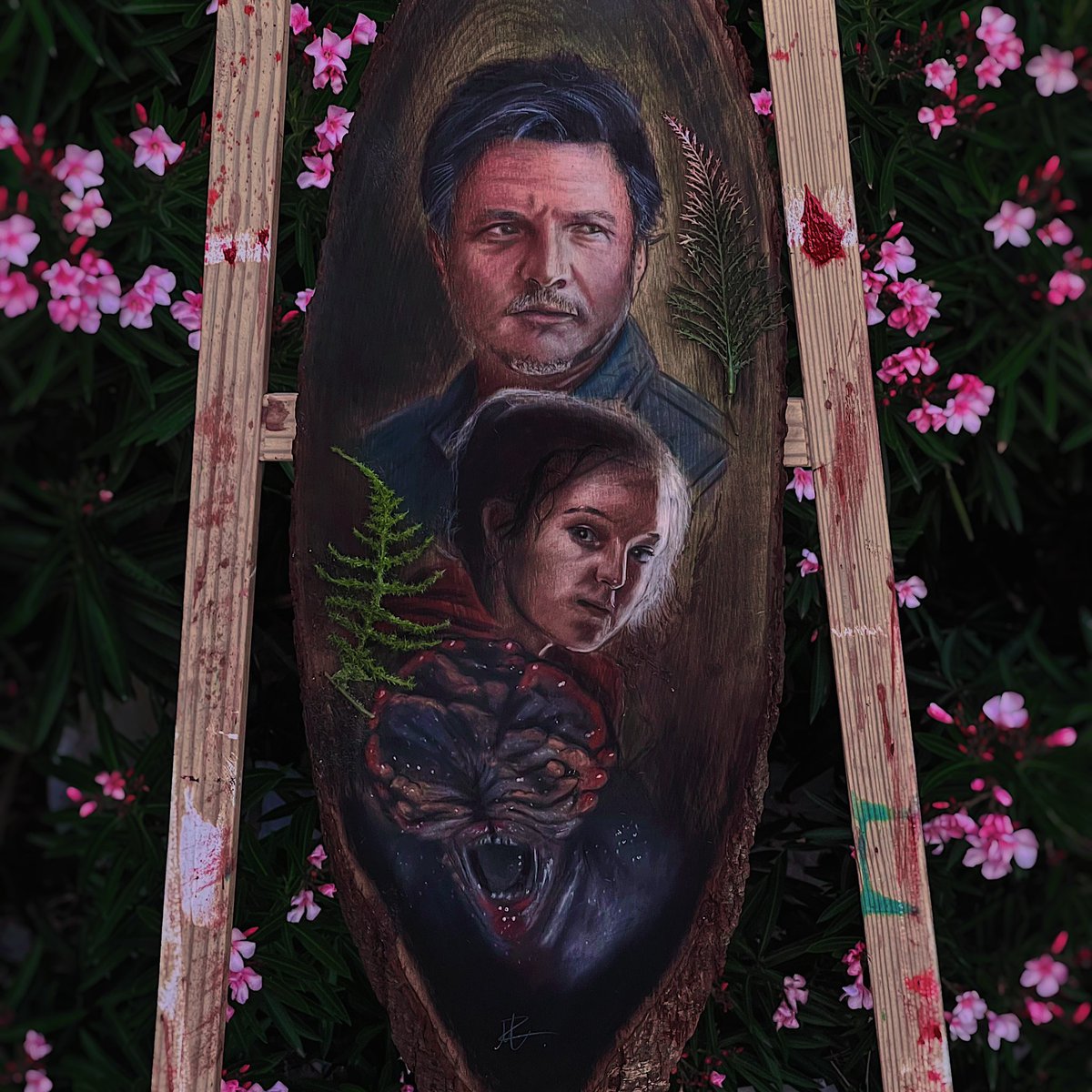 MannyRamirezArt's tweet photo. @hbomax’s The Last of Us colored pencil and soft pastel portraits of @BellaRamsey &amp; Pedro Pascal on basewood. #TheLastOfUs #HBOMax #pedropascal #bellaramsey #ellie #JOELMILLER #art #coloredpencil #pastel #portraitart #fanart #drawing #artwork #Artists #ArtistOnTwitter #videogame https://t.co/z1S3zJrQRB