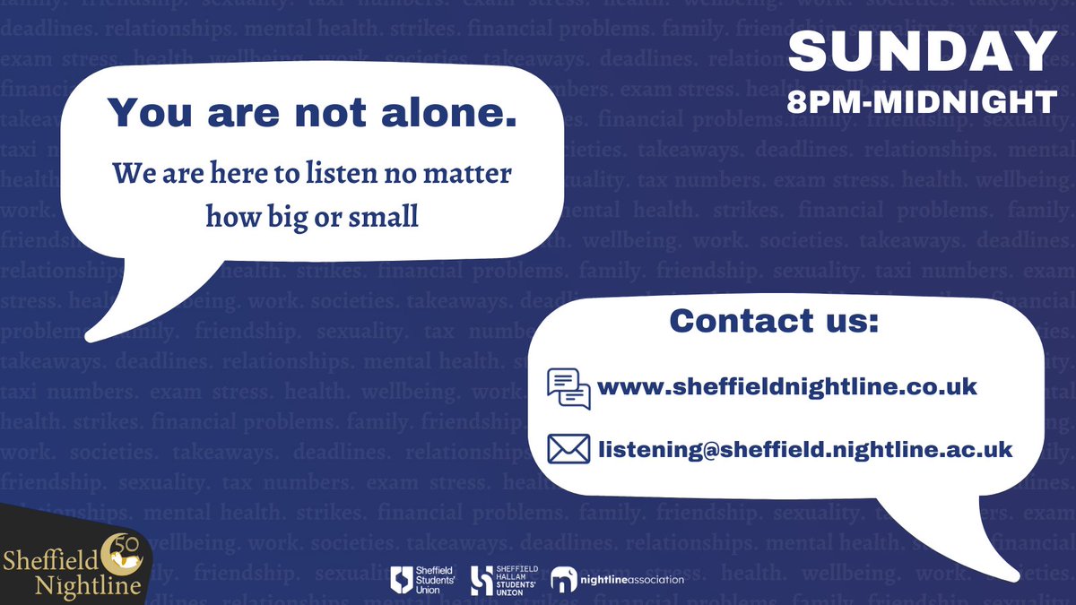 Sheffield Nightline tweet media