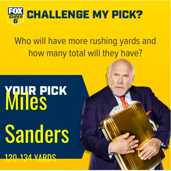 dnksimonds's tweet photo. BOOM! These are my picks I just made on @foxsuper6 ! Can you beat me for a chance to win free cash? https://t.co/8BSzoJWIhS https://t.co/XKbocMOKk4