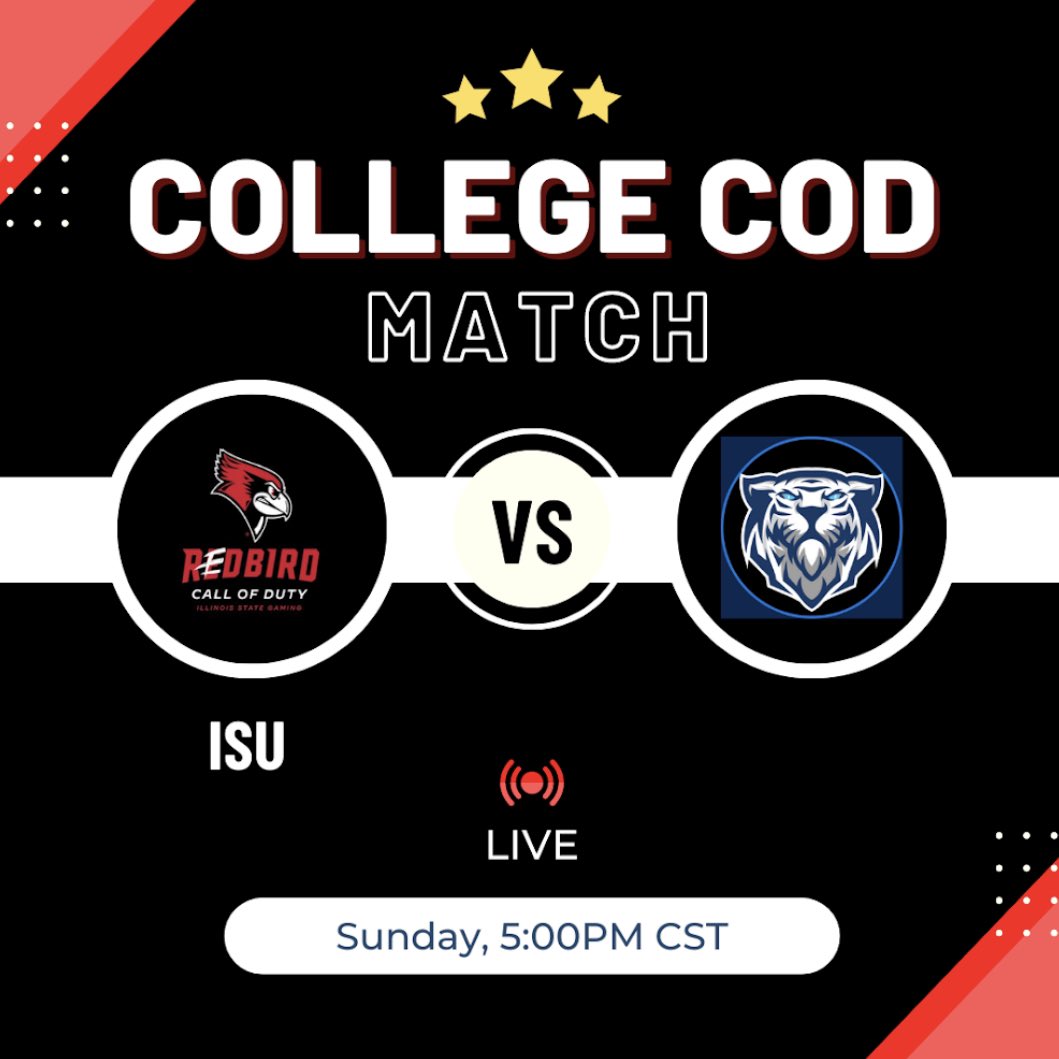 Redbird Call of Duty (@redbirdcod) on Twitter photo โNext match up NOW for D2โ
๐ - <a href="/CollegeCoD/">College CoD</a>
โ๏ธ - <a href="/TrineESPORTS/">Trine Esports</a>
๐ - twitch.tv/ai_royal14 โNext match up NOW for D2โ
๐ - <a href="/CollegeCoD/">College CoD</a>
โ๏ธ - <a href="/TrineESPORTS/">Trine Esports</a>
๐ - twitch.tv/ai_royal14