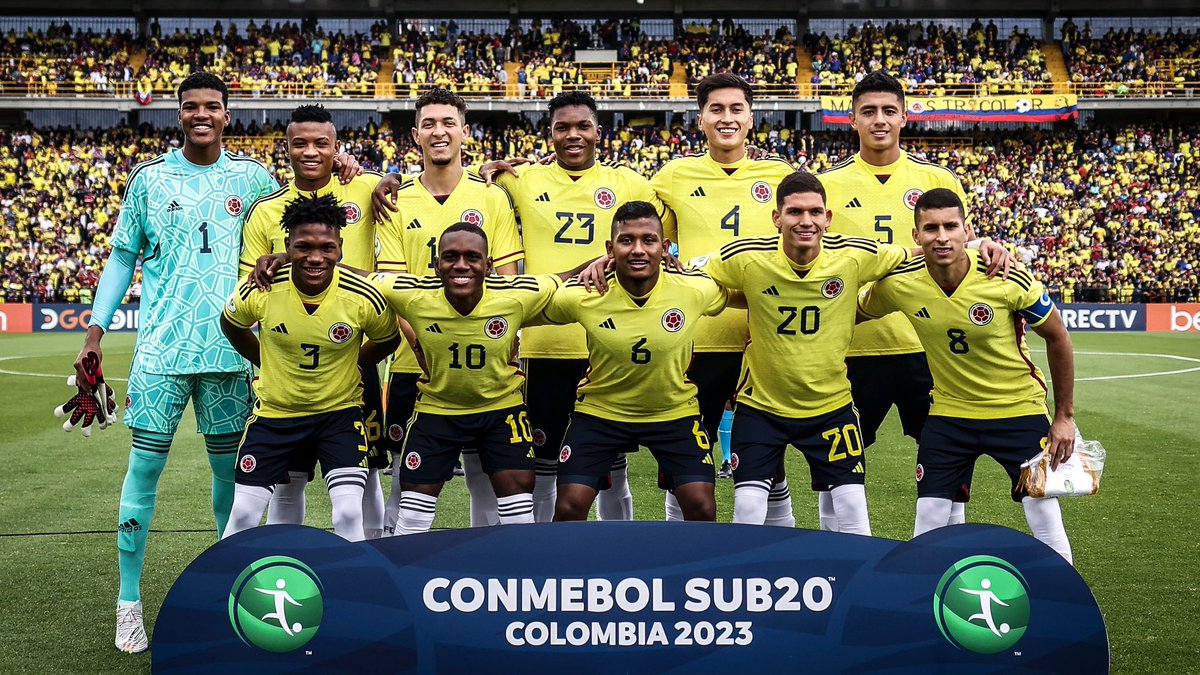 fifaworldcup_es's tweet photo. ¡Los cuatro representantes de la @CONMEBOL en la Copa Mundial Sub-20 de Indonesia 2023!

🇺🇾 @Uruguay 
🇧🇷 @CBF_Futebol 
🇨🇴 @FCFSeleccionCol 
🇪🇨 @LaTri 

¡Nos vemos pronto! 🏆🇮🇩 https://t.co/row2LnbroZ