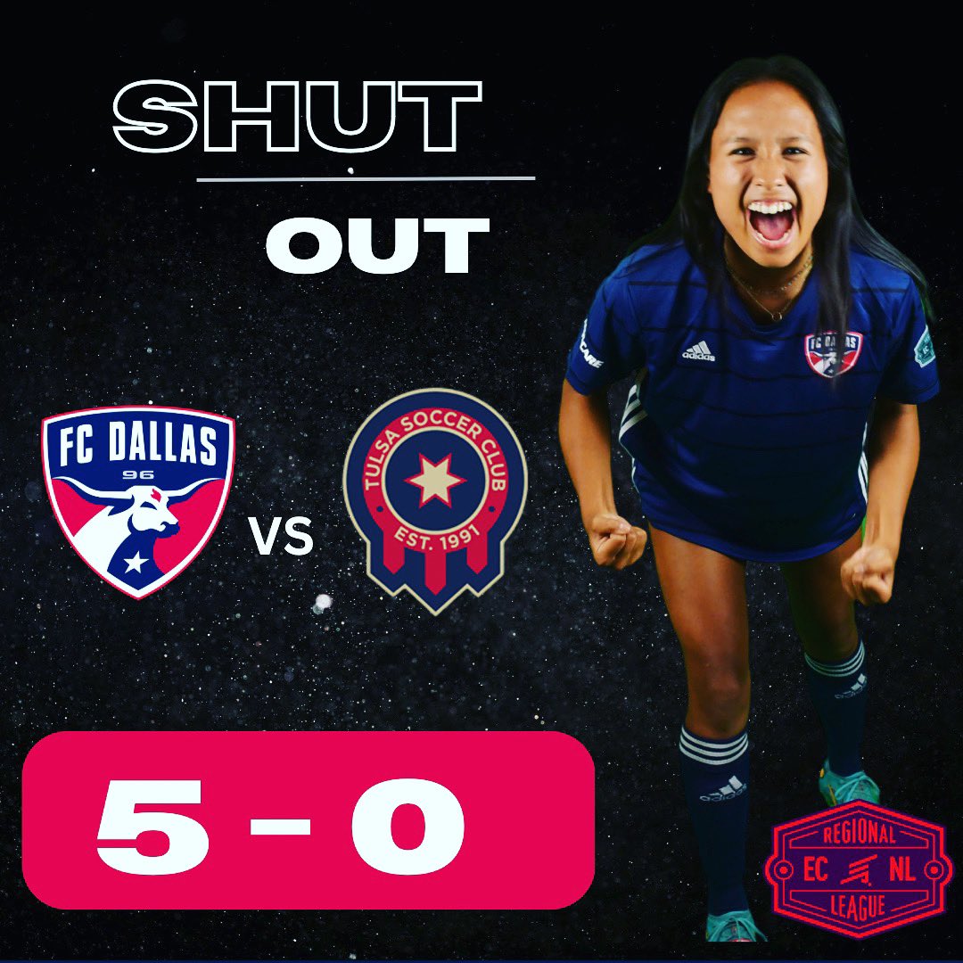 FCDallas07gECRL's tweet photo. Great job today, ladies!! 👏🏻👏🏻

⚽️🅰️ @peytonvhayes 
⚽️⚽️ @EmmaTaylor2025 
⚽️ @Nat_Rivera_22 
⚽️ @soto_katarina5 
🅰️ @EmilyTeterud 

@FCDwomen #dtid https://t.co/R13kWFS3hC