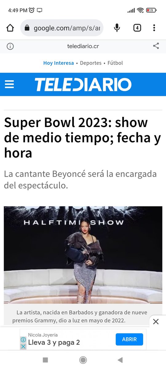 la cantante BEYONCÉ ????????