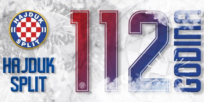 hajduk's tweet photo. Prkos moćnome, zaštita slabome: Sretan ti 112. rođendan, najdraži Hajduče! • https://t.co/iYi9tIjX6C #Hajduk https://t.co/KRVwByUoEK