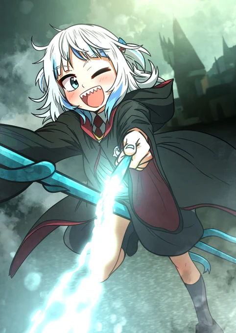 #HololiveEN#gawrt"Wingawrdium Leviosa" 