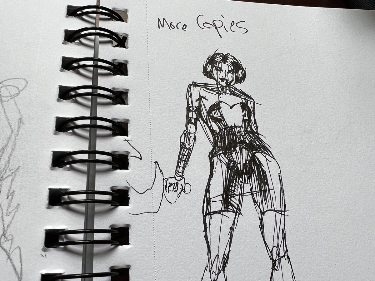 MarshComics's tweet photo. Working out more ideas, more sketching and another video on YouTube for day 3 of #100daysofmakingcomics 😎👍 https://t.co/cTFqhAr1I1 https://t.co/M7j9tLAP8c