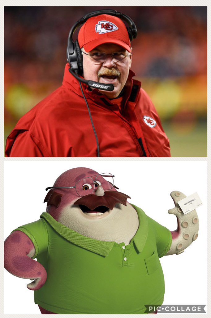 Cubslover12's tweet photo. Hoping Don Carlton’s team makes a win tonight! #monstersuniversity #kansascitychiefs #DonCarlton #andyreid https://t.co/xkyDolwcKr