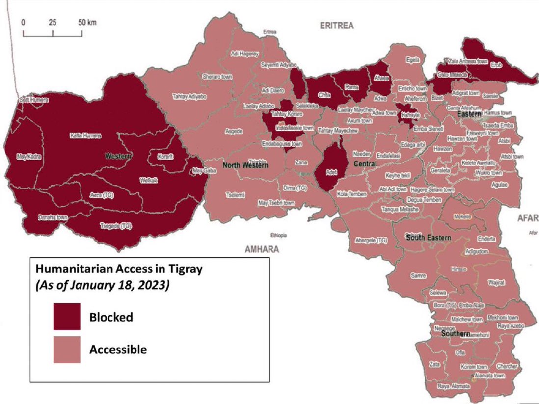According to humanitarian aid organizations, Tigray is still not free from the siege. The besieged ppl are dying due to lack of food and medicine. What is the answer to the #IC ?
<a href="/JosepBorrellF/">Josep Borrell Fontelles</a> <a href="/MikeHammerUSA/">Mike Hammer</a> <a href="/eu_eeas/">European External Action Service - EEAS 🇪🇺</a> <a href="/UN/">United Nations</a>
#EritreanOutOfTigray #DeclareTigrayFamine
#jusicet4Tigray