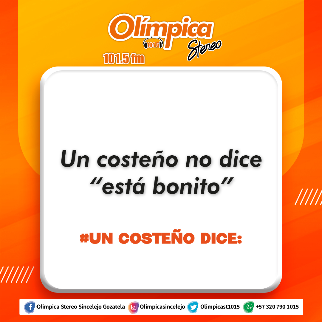 Lo leoooooo:

#yoescuchoolimpicastereo #yoescuchoolímpicastereo #olimpicastereo #olímpicastereo #retoolímpica #retoolimpica #costeños #costeño #uncosteñodice