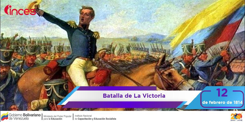 La valentía y determinación de los jóvenes comandados por José Félix Ribas en la Batalla de La Victoria, fueron los pilares para vencer a los realistas. A 209 años de esta gesta, nuestra juventud sigue comprometida con la Patria ¡Sigamos venciendo!
#DíaDeLaJuventudPatriota